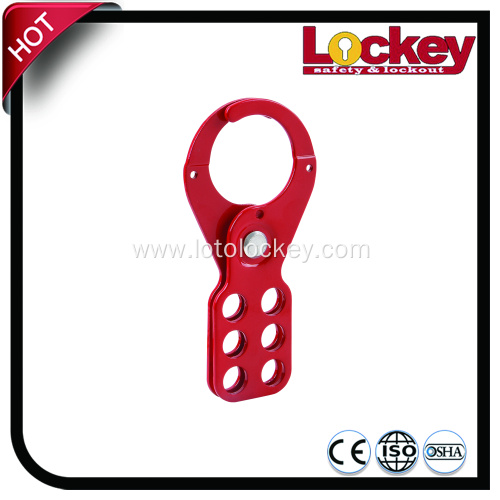 Economic Lockout Hasp with lock size 25/38mm